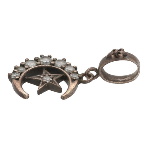 【中古】 Loree Rodkin ローリーロドキン クレセント ムーン スター ペンダント 925 シルバー ジルコニア ネックレス トップ チャーム 22027813 RS 【中古】 Loree Rodkin ローリーロドキン クレセント ムーン スター ペンダント 925 シルバー ジルコニア ネックレス トップ チャーム 22027813 RS