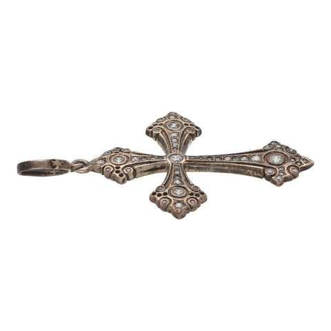 【中古】 Loree Rodkin ローリーロドキン ミディアム ファンシーゴシッククロス ペンダント M 925 シルバー ジルコニア ネックレス トップ チャーム 22028377 RS 【中古】 Loree Rodkin ローリーロドキン ミディアム ファンシーゴシッククロス ペンダント M 925 シルバー ジルコニア ネックレス トップ チャーム 22028377 RS