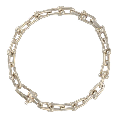 【中古】 Tiffany & Co. ティファニー ハードウェア スモール リンク ブレスレット 60153085 Ag925 シルバー 22037121 RS 【中古】 Tiffany & Co. ティファニー ハードウェア スモール リンク ブレスレット 60153085 Ag925 シルバー 22037121 RS