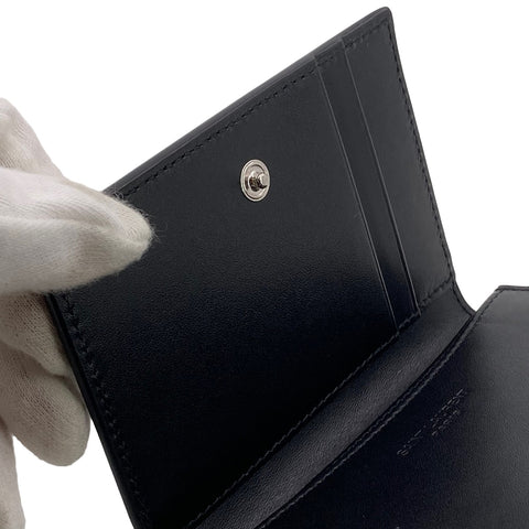 【中古】 Saint Laurent サンローラン クラシックサンローラン 2つ折り ビジネス カードケース 469338 黒 レザー メンズ 22037133 AS 【中古】 Saint Laurent サンローラン クラシックサンローラン 2つ折り ビジネス カードケース 469338 黒 レザー メンズ 22037133 AS