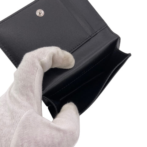 【中古】 Saint Laurent サンローラン クラシックサンローラン 2つ折り ビジネス カードケース 469338 黒 レザー メンズ 22037133 AS 【中古】 Saint Laurent サンローラン クラシックサンローラン 2つ折り ビジネス カードケース 469338 黒 レザー メンズ 22037133 AS