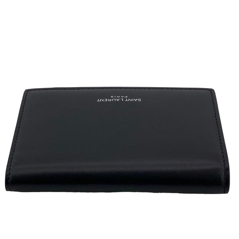 【中古】 Saint Laurent サンローラン クラシックサンローラン 2つ折り ビジネス カードケース 469338 黒 レザー メンズ 22037133 AS 【中古】 Saint Laurent サンローラン クラシックサンローラン 2つ折り ビジネス カードケース 469338 黒 レザー メンズ 22037133 AS