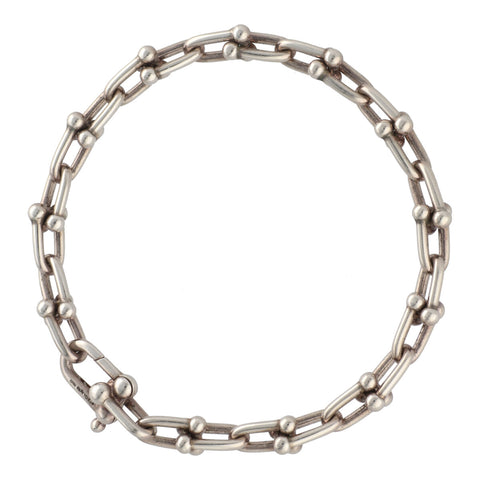 【中古】 Tiffany & Co. ティファニー ハードウェア スモール リンク ブレスレット 60153085 Ag925 シルバー 22046219 RS 【中古】 Tiffany & Co. ティファニー ハードウェア スモール リンク ブレスレット 60153085 Ag925 シルバー 22046219 RS