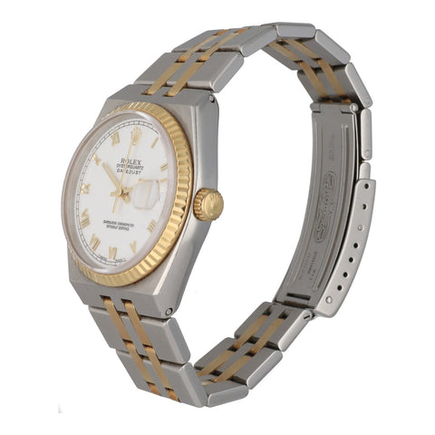 【中古】 ROLEX ロレックス デイトジャスト メンズ 腕時計 17013 オイスタークォーツ ローマン文字盤 コンビ 腕時計 SS K18 23000427 AO 【中古】 ROLEX ロレックス デイトジャスト メンズ 腕時計 17013 オイスタークォーツ ローマン文字盤 コンビ 腕時計 SS K18 23000427 AO