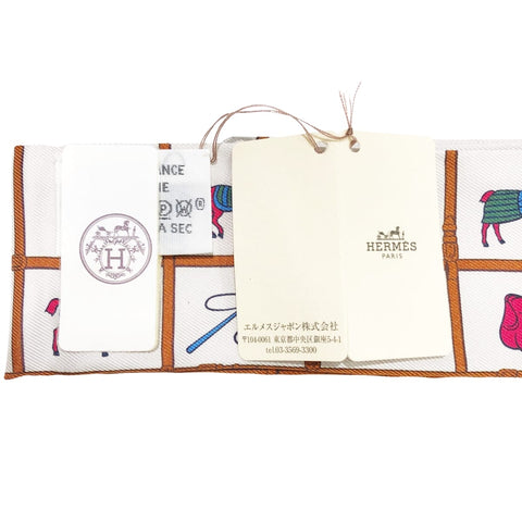【中古】 HERMES エルメス レディーススカーフ ツイリー Couvertures et Tenues de Jour 23002447 YM 【中古】 HERMES エルメス レディーススカーフ ツイリー Couvertures et Tenues de Jour 23002447 YM