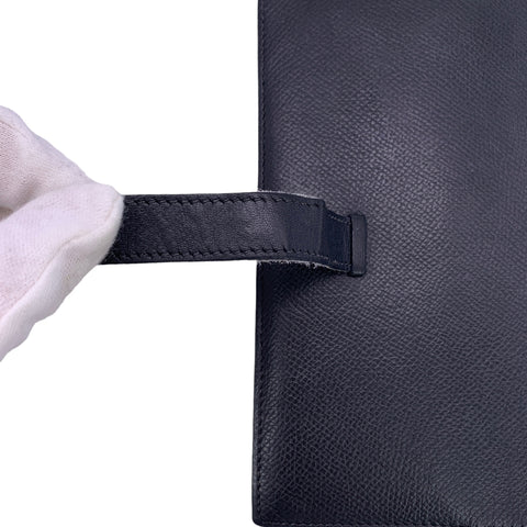 【中古】HERMES エルメス メンズ財布 ベアンクラシック ヴォーエプソン SV金具 □I刻印(2005年頃製造) ブラック 23004539 MK 【中古】HERMES エルメス メンズ財布 ベアンクラシック ヴォーエプソン SV金具 □I刻印(2005年頃製造) ブラック 23004539 MK