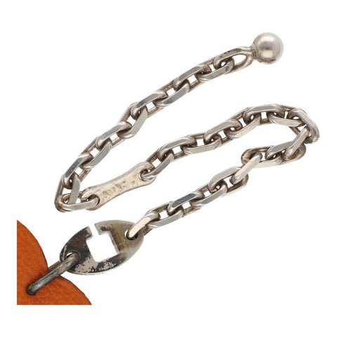 【中古】 HERMES エルメス バッグチャーム オレンジ アプリコット フルーツ レザー 23006190 MK 【中古】 HERMES エルメス バッグチャーム オレンジ アプリコット フルーツ レザー 23006190 MK