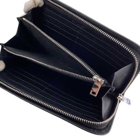 【中古】 Saint Laurent サンローラン フルジップウォレット メンズ 長財布 黒 グレインレザー 23016367 AS 【中古】 Saint Laurent サンローラン フルジップウォレット メンズ 長財布 黒 グレインレザー 23016367 AS