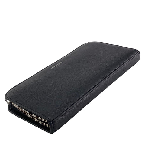 【中古】 Saint Laurent サンローラン フルジップウォレット メンズ 長財布 黒 グレインレザー 23016367 AS 【中古】 Saint Laurent サンローラン フルジップウォレット メンズ 長財布 黒 グレインレザー 23016367 AS