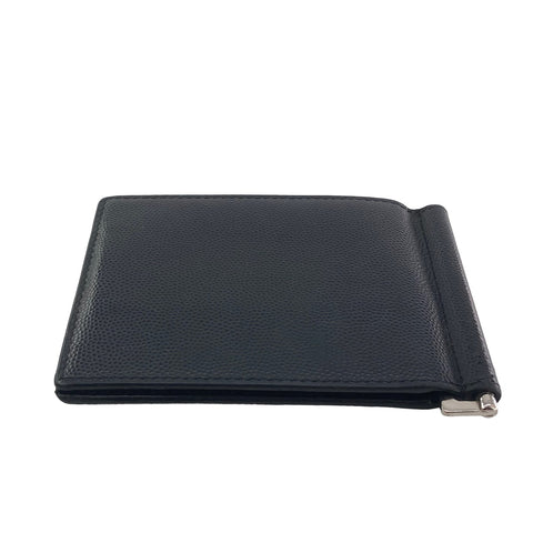【中古】 Saint Laurent サンローラン ビルクリップウォレット 2つ折り マネークリップ 378005 黒 23017646 AS 【中古】 Saint Laurent サンローラン ビルクリップウォレット 2つ折り マネークリップ 378005 黒 23017646 AS