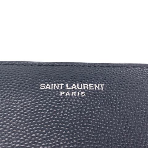 【中古】 Saint Laurent サンローラン ビルクリップウォレット 2つ折り マネークリップ 378005 黒 23017646 AS 【中古】 Saint Laurent サンローラン ビルクリップウォレット 2つ折り マネークリップ 378005 黒 23017646 AS