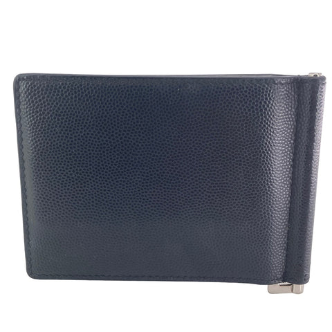 【中古】 Saint Laurent サンローラン ビルクリップウォレット 2つ折り マネークリップ 378005 黒 23017646 AS 【中古】 Saint Laurent サンローラン ビルクリップウォレット 2つ折り マネークリップ 378005 黒 23017646 AS