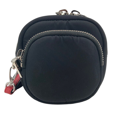 【中古】 PRADA プラダ リストレッド 化粧ポーチ 1NE026 ナイロン レディース 黒 ストラップ付 ミニバッグ 23019912 AS 【中古】 PRADA プラダ リストレッド 化粧ポーチ 1NE026 ナイロン レディース 黒 ストラップ付 ミニバッグ 23019912 AS