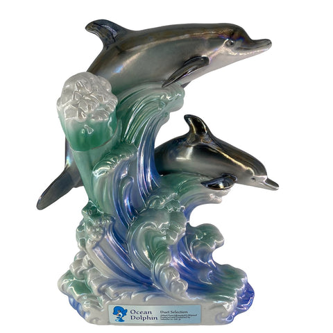 【中古】 Dolphin ドルフィン ラヴァーズ ブルー 空きボトル 置物 空瓶 23020444 AS 【中古】 Dolphin ドルフィン ラヴァーズ ブルー 空きボトル 置物 空瓶 23020444 AS