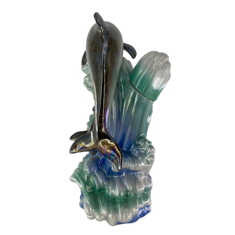 【中古】 Dolphin ドルフィン ラヴァーズ ブルー 空きボトル 置物 空瓶 23020444 AS 【中古】 Dolphin ドルフィン ラヴァーズ ブルー 空きボトル 置物 空瓶 23020444 AS