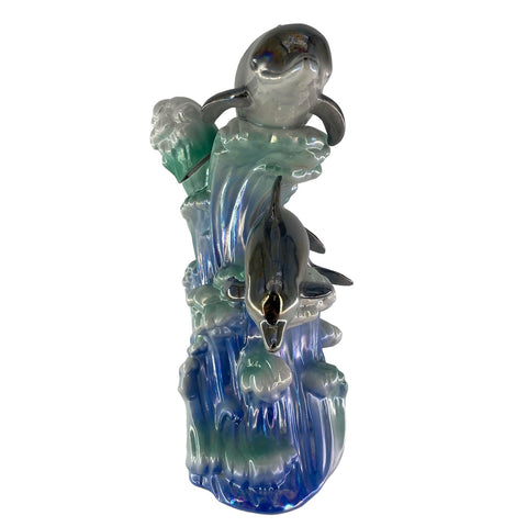 【中古】 Dolphin ドルフィン ラヴァーズ ブルー 空きボトル 置物 空瓶 23020444 AS 【中古】 Dolphin ドルフィン ラヴァーズ ブルー 空きボトル 置物 空瓶 23020444 AS