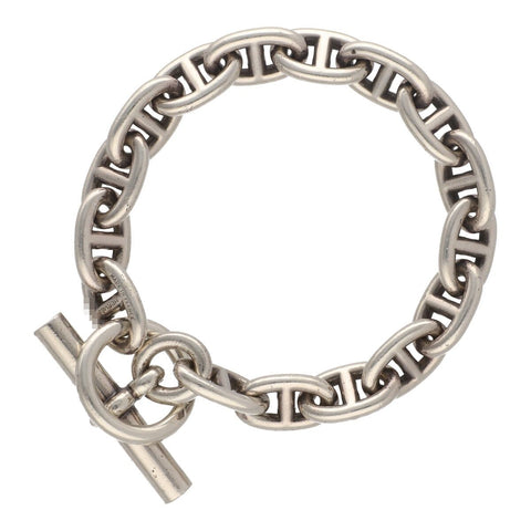【中古】 HERMES エルメス シェーヌダンクル MM ブレスレット 16コマ Ag925 シルバー アクセサリー 16LINK 16リンク 23020627 RS 【中古】 HERMES エルメス シェーヌダンクル MM ブレスレット 16コマ Ag925 シルバー アクセサリー 16LINK 16リンク 23020627 RS