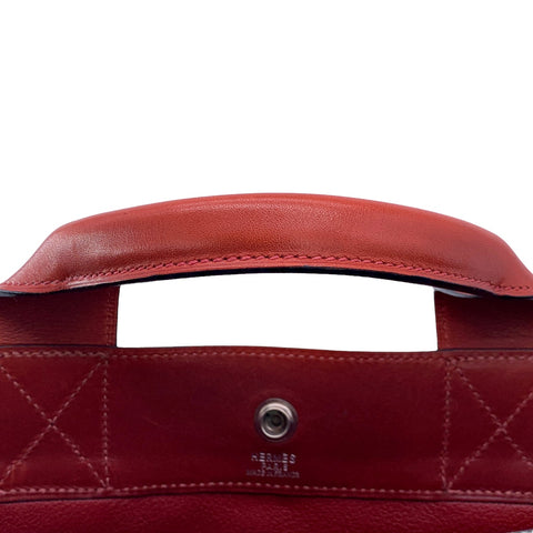 【中古】 HERMES エルメス フールトゥMM オールレザー トートバッグ レッド □F刻印 エヴァーカーフ ハンドバッグ 23021861 AO 【中古】 HERMES エルメス フールトゥMM オールレザー トートバッグ レッド □F刻印 エヴァーカーフ ハンドバッグ 23021861 AO