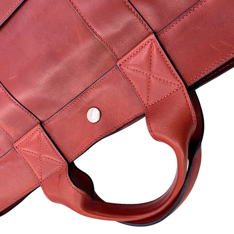 【中古】 HERMES エルメス フールトゥMM オールレザー トートバッグ レッド □F刻印 エヴァーカーフ ハンドバッグ 23021861 AO 【中古】 HERMES エルメス フールトゥMM オールレザー トートバッグ レッド □F刻印 エヴァーカーフ ハンドバッグ 23021861 AO
