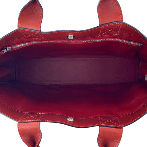 【中古】 HERMES エルメス フールトゥMM オールレザー トートバッグ レッド □F刻印 エヴァーカーフ ハンドバッグ 23021861 AO 【中古】 HERMES エルメス フールトゥMM オールレザー トートバッグ レッド □F刻印 エヴァーカーフ ハンドバッグ 23021861 AO