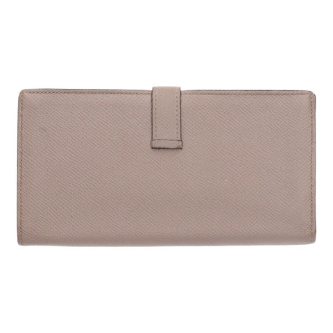 【中古】 HERMES エルメス ベアン スフレ ヴォー・エプソン エトゥープ ゴールド金具 C刻印 長財布 エトープ 二つ折り ウォレット 23021986 RS 【中古】 HERMES エルメス ベアン スフレ ヴォー・エプソン エトゥープ ゴールド金具 C刻印 長財布 エトープ 二つ折り ウォレット 23021986 RS
