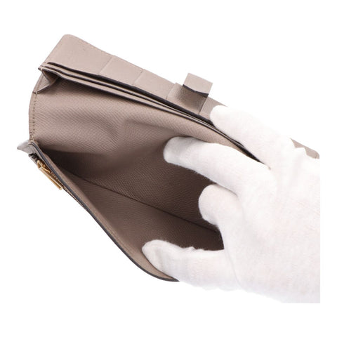 【中古】 HERMES エルメス ベアン スフレ ヴォー・エプソン エトゥープ ゴールド金具 C刻印 長財布 エトープ 二つ折り ウォレット 23021986 RS 【中古】 HERMES エルメス ベアン スフレ ヴォー・エプソン エトゥープ ゴールド金具 C刻印 長財布 エトープ 二つ折り ウォレット 23021986 RS
