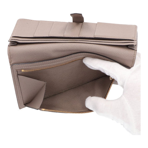 【中古】 HERMES エルメス ベアン スフレ ヴォー・エプソン エトゥープ ゴールド金具 C刻印 長財布 エトープ 二つ折り ウォレット 23021986 RS 【中古】 HERMES エルメス ベアン スフレ ヴォー・エプソン エトゥープ ゴールド金具 C刻印 長財布 エトープ 二つ折り ウォレット 23021986 RS