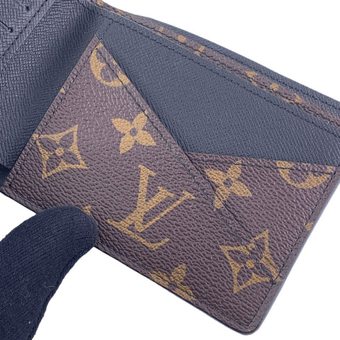 【中古】 LOUIS VUITTON ルイ・ヴィトン 札入れ 財布 ポルトフォイユ・ミュルティプル モノグラム・マカサー 23024178 NT 【中古】 LOUIS VUITTON ルイ・ヴィトン 札入れ 財布 ポルトフォイユ・ミュルティプル モノグラム・マカサー 23024178 NT