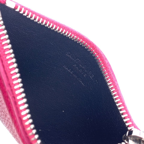 【中古】 Saint Laurent サンローラン フラグメント ジップ クレジットカードケース 23025614 NT 【中古】 Saint Laurent サンローラン フラグメント ジップ クレジットカードケース 23025614 NT
