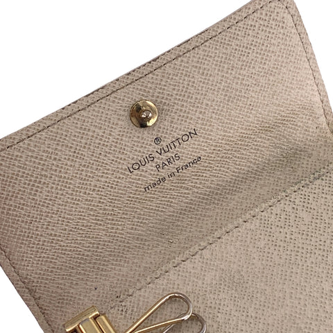 【中古】 LOUIS VUITTON ルイ・ヴィトン キーケース ミュルティクレ4 ダミエ・アズール 23027323 NT 【中古】 LOUIS VUITTON ルイ・ヴィトン キーケース ミュルティクレ4 ダミエ・アズール 23027323 NT