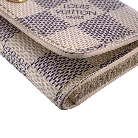 【中古】 LOUIS VUITTON ルイ・ヴィトン キーケース ミュルティクレ4 ダミエ・アズール 23027323 NT 【中古】 LOUIS VUITTON ルイ・ヴィトン キーケース ミュルティクレ4 ダミエ・アズール 23027323 NT