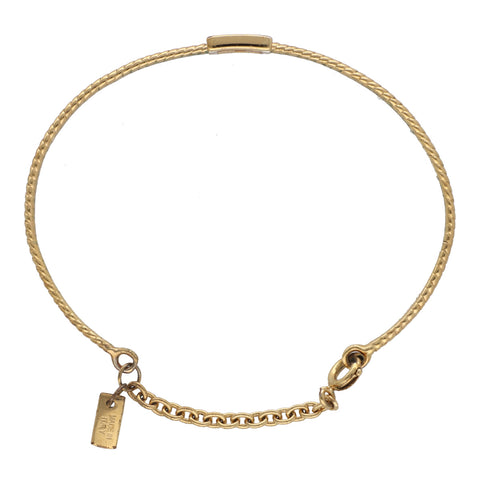 【中古】 Fendi フェンディ バゲット ブレスレット 8AG988B08F0CFK ゴールド FF ズッカ バングル 23027644 RS 【中古】 Fendi フェンディ バゲット ブレスレット 8AG988B08F0CFK ゴールド FF ズッカ バングル 23027644 RS