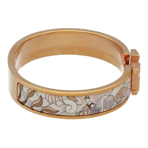【中古】 HERMES エルメス クリッククラック PM コスモグラフィア ユニバース ピンクゴールド マルチカラー セーブル バングル ブレスレット 23027656 RS 【中古】 HERMES エルメス クリッククラック PM コスモグラフィア ユニバース ピンクゴールド マルチカラー セーブル バングル ブレスレット 23027656 RS