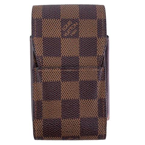 【中古】 LOUIS VUITTON ルイ・ヴィトン シガレットケース N63024 エテュイ・シガレット ダミエ・エベヌ 男女兼用 23028454 MK 【中古】 LOUIS VUITTON ルイ・ヴィトン シガレットケース N63024 エテュイ・シガレット ダミエ・エベヌ 男女兼用 23028454 MK
