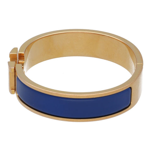 【中古】 HERMES エルメス クリッククラック PM ブルー ゴールド バングル ブレスレット 23028579 RS 【中古】 HERMES エルメス クリッククラック PM ブルー ゴールド バングル ブレスレット 23028579 RS