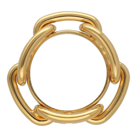 【中古】 HERMES エルメス シェーヌダンクル スカーフリング ゴールド GP アクセサリー 23028806 RS 【中古】 HERMES エルメス シェーヌダンクル スカーフリング ゴールド GP アクセサリー 23028806 RS