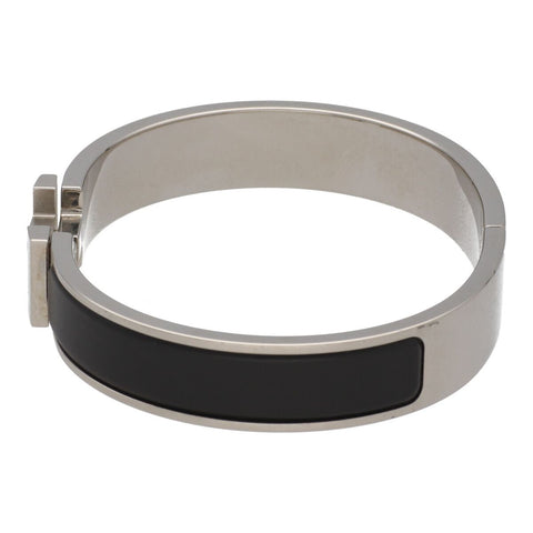 【中古】 HERMES エルメス クリッククラック PM ブラック シルバー バングル ブレスレット 23029396 RS 【中古】 HERMES エルメス クリッククラック PM ブラック シルバー バングル ブレスレット 23029396 RS