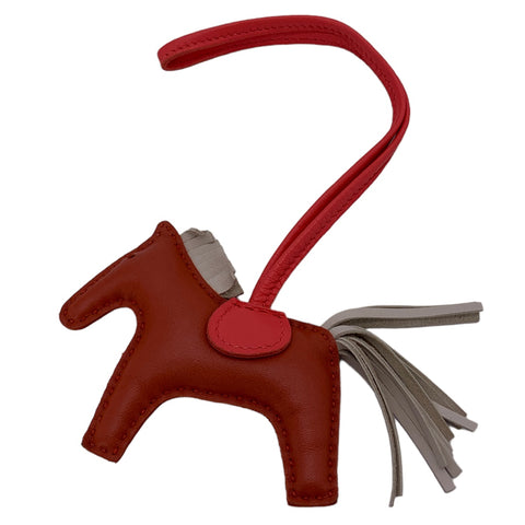 【中古】 HERMES エルメス バッグチャーム U刻印 ロデオチャームPM バッグチャーム キーホルダー 23029950 AT 【中古】 HERMES エルメス バッグチャーム U刻印 ロデオチャームPM バッグチャーム キーホルダー 23029950 AT