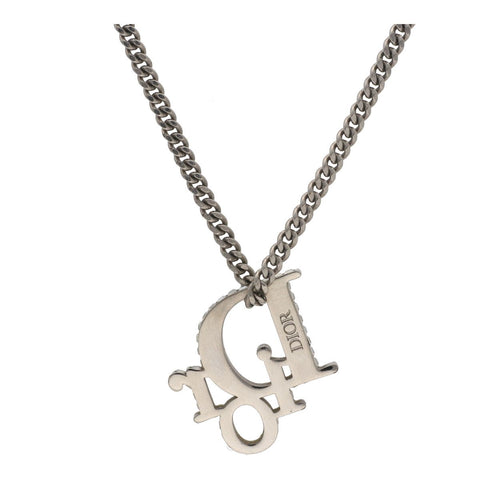 【中古】 DIOR ディオール ペンダントネックレス N1284HOMMT_D000 シルバー オブリーク ロゴ アクセサリー 23031107DS 【中古】 DIOR ディオール ペンダントネックレス N1284HOMMT_D000 シルバー オブリーク ロゴ アクセサリー 23031107DS