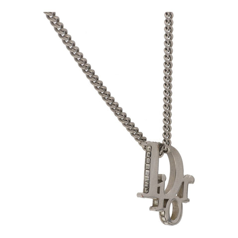 【中古】 DIOR ディオール ペンダントネックレス N1284HOMMT_D000 シルバー オブリーク ロゴ アクセサリー 23031107DS 【中古】 DIOR ディオール ペンダントネックレス N1284HOMMT_D000 シルバー オブリーク ロゴ アクセサリー 23031107DS
