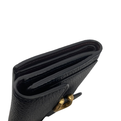 【中古】 COACH コーチ レディース 3つ折財布 レザー 黒 23031499 AS 【中古】 COACH コーチ レディース 3つ折財布 レザー 黒 23031499 AS