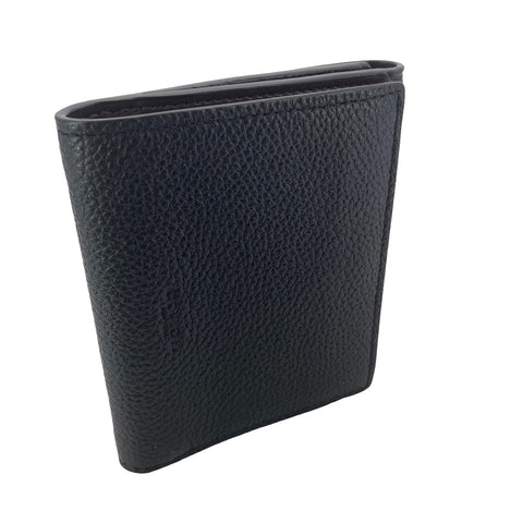 【中古】 COACH コーチ レディース 3つ折財布 レザー 黒 23031499 AS 【中古】 COACH コーチ レディース 3つ折財布 レザー 黒 23031499 AS