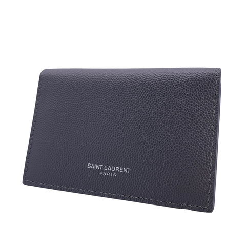 【中古】 Saint Laurent サンローラン メンズ 名刺入れ 469338 クラシックサンローラン ビジネスカードケース グレー 23031770 MK 【中古】 Saint Laurent サンローラン メンズ 名刺入れ 469338 クラシックサンローラン ビジネスカードケース グレー 23031770 MK