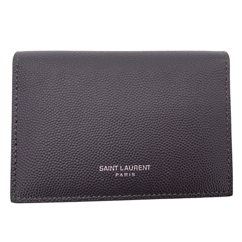 【中古】 Saint Laurent サンローラン メンズ 名刺入れ 469338 クラシックサンローラン ビジネスカードケース グレー 23031770 MK 【中古】 Saint Laurent サンローラン メンズ 名刺入れ 469338 クラシックサンローラン ビジネスカードケース グレー 23031770 MK