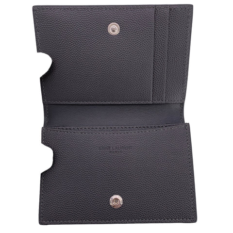【中古】 Saint Laurent サンローラン メンズ 名刺入れ 469338 クラシックサンローラン ビジネスカードケース グレー 23031770 MK 【中古】 Saint Laurent サンローラン メンズ 名刺入れ 469338 クラシックサンローラン ビジネスカードケース グレー 23031770 MK