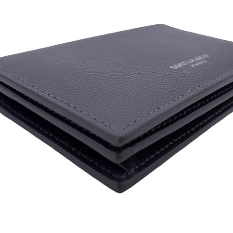 【中古】 Saint Laurent サンローラン メンズ 名刺入れ 469338 クラシックサンローラン ビジネスカードケース グレー 23031770 MK 【中古】 Saint Laurent サンローラン メンズ 名刺入れ 469338 クラシックサンローラン ビジネスカードケース グレー 23031770 MK
