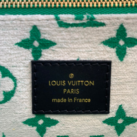 【中古】 LOUIS VUITTON ルイ・ヴィトン LVマッチ オンザゴーPM M46216 モノグラム ジャガード ベルベット グリーン 23032526 RD 【中古】 LOUIS VUITTON ルイ・ヴィトン LVマッチ オンザゴーPM M46216 モノグラム ジャガード ベルベット グリーン 23032526 RD