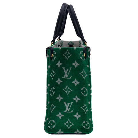 【中古】 LOUIS VUITTON ルイ・ヴィトン LVマッチ オンザゴーPM M46216 モノグラム ジャガード ベルベット グリーン 23032526 RD 【中古】 LOUIS VUITTON ルイ・ヴィトン LVマッチ オンザゴーPM M46216 モノグラム ジャガード ベルベット グリーン 23032526 RD