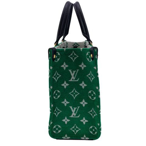 【中古】 LOUIS VUITTON ルイ・ヴィトン LVマッチ オンザゴーPM M46216 モノグラム ジャガード ベルベット グリーン 23032526 RD 【中古】 LOUIS VUITTON ルイ・ヴィトン LVマッチ オンザゴーPM M46216 モノグラム ジャガード ベルベット グリーン 23032526 RD