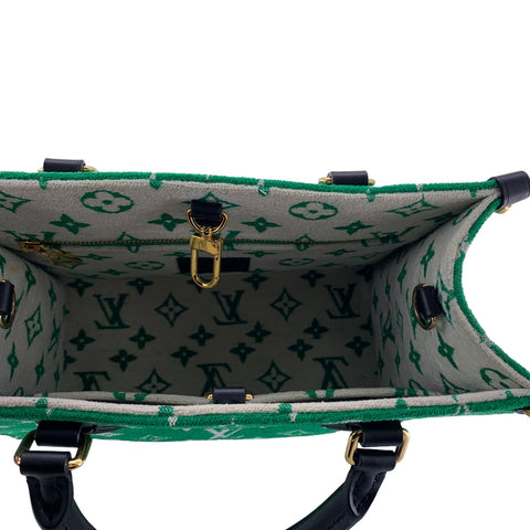 【中古】 LOUIS VUITTON ルイ・ヴィトン LVマッチ オンザゴーPM M46216 モノグラム ジャガード ベルベット グリーン 23032526 RD 【中古】 LOUIS VUITTON ルイ・ヴィトン LVマッチ オンザゴーPM M46216 モノグラム ジャガード ベルベット グリーン 23032526 RD